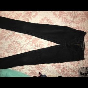 Black Super stretch jeggings